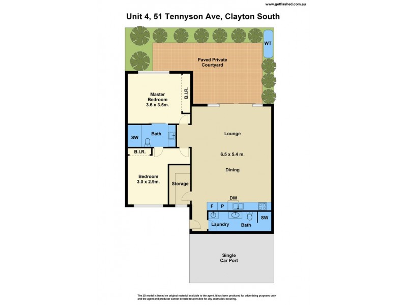 2/51 Tennyson Avenue, Clayton South VIC 3169