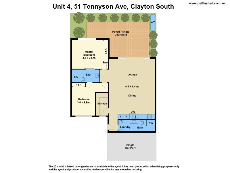 2/51 Tennyson Avenue, Clayton South VIC 3169