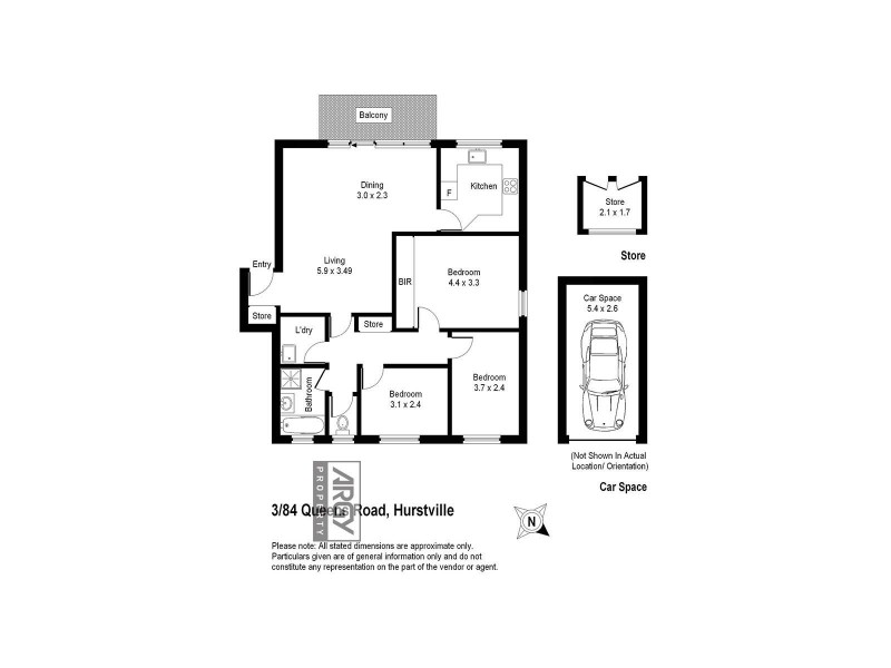 3/84 Queens Road, Hurstville NSW 2220