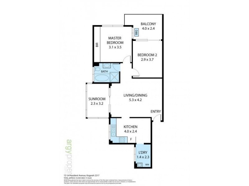 14/12-14 President Ave Kogarah, Kogarah NSW 2217