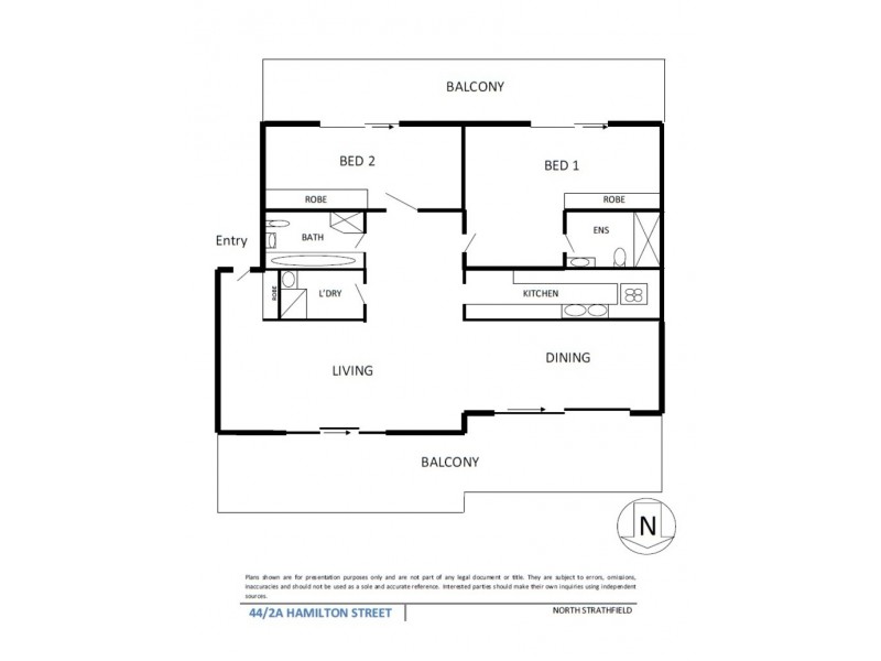 44/2A Hamilton Street East, North Strathfield NSW 2137