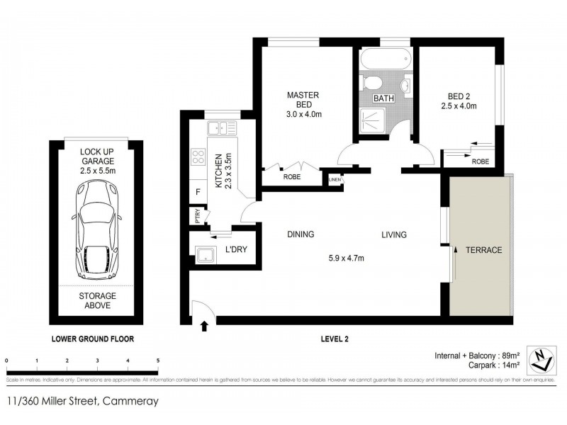 11/360 Miller Street, Cammeray NSW 2062