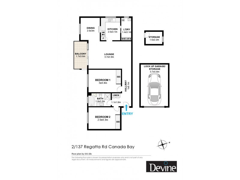 2/137 Regatta Road, Canada Bay NSW 2046