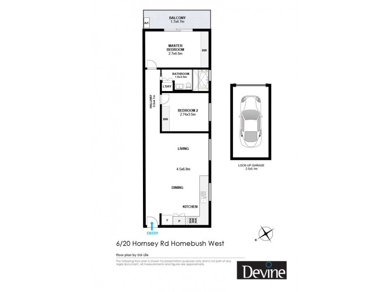 6/20 Hornsey Road, Homebush West NSW 2140