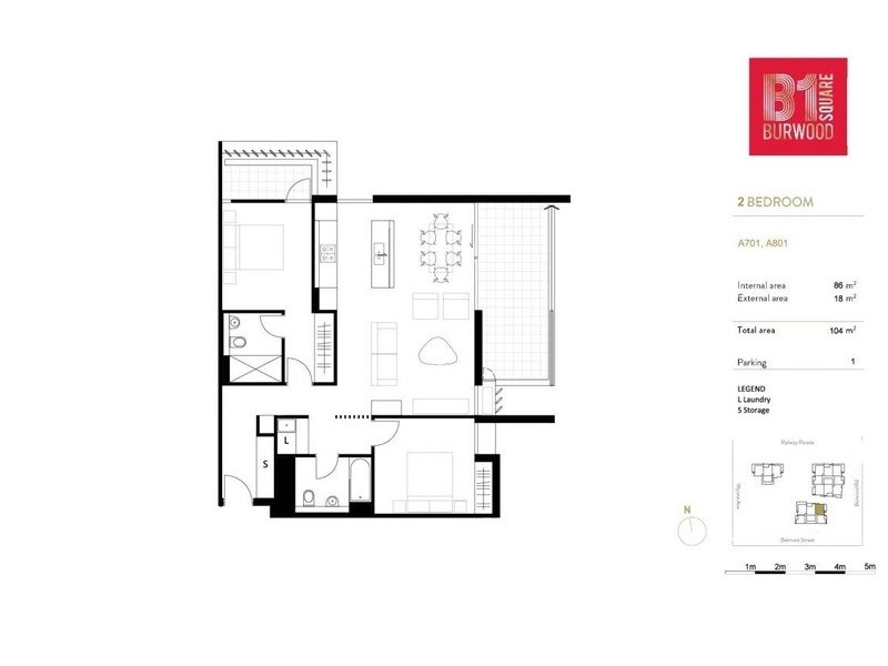 A801/27-31 Belmore Street, Burwood NSW 2134