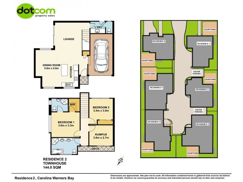 Townhouse 2/65-67 Albert Street, Warners Bay NSW 2282