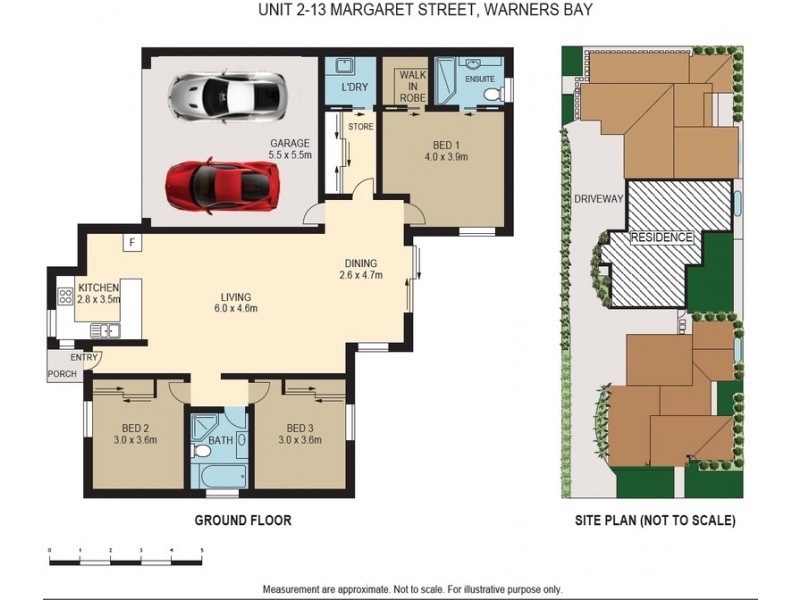 2/13 Margaret Street, Warners Bay NSW 2282