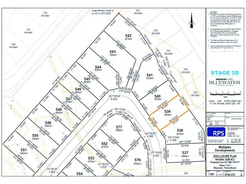 Lot 539 Seaways Street, Trinity Beach QLD 4879