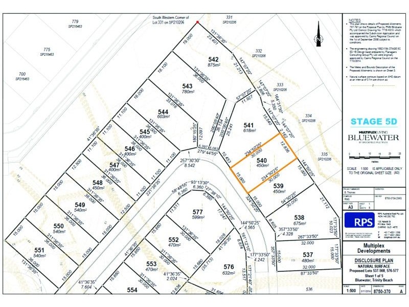 Lot 540 Seaways Street, Trinity Beach QLD 4879