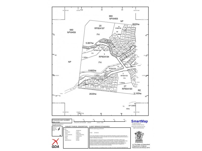 Lot 1 Stoney Creek Road, Kamerunga QLD 4870