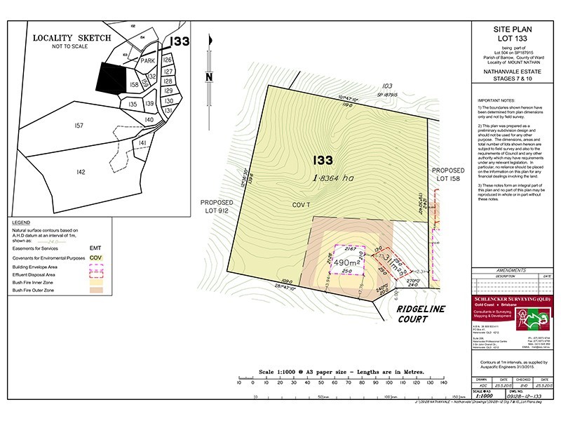 Lot 133 Ridgeline Court, Mount Nathan QLD 4211