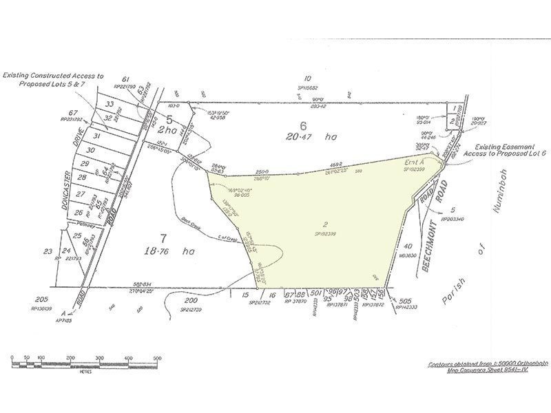 Lot 2, 1698  Beechmont Road, Beechmont QLD 4211