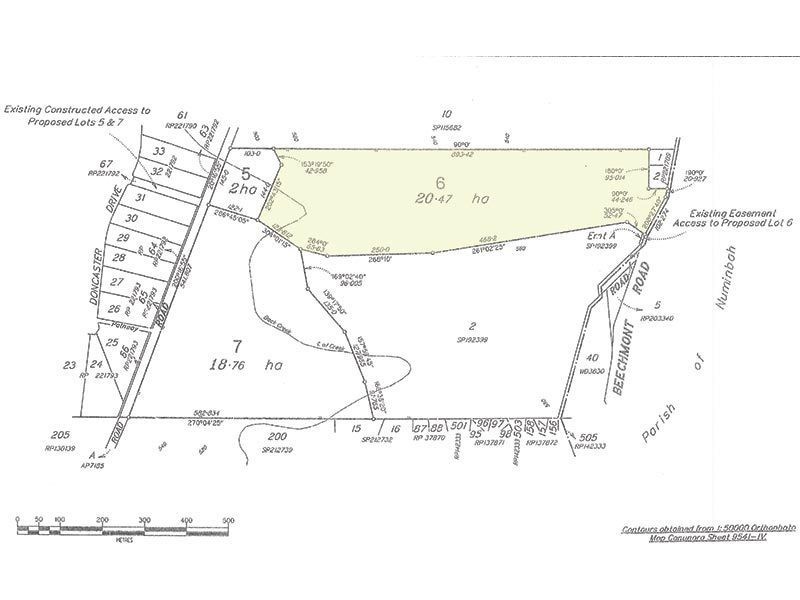Lot 6, 1698 Beechmont Road, Beechmont QLD 4211