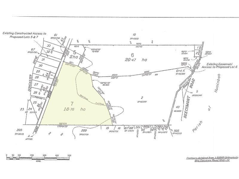 Lot 7, 1698 Beechmont Road, Beechmont QLD 4211