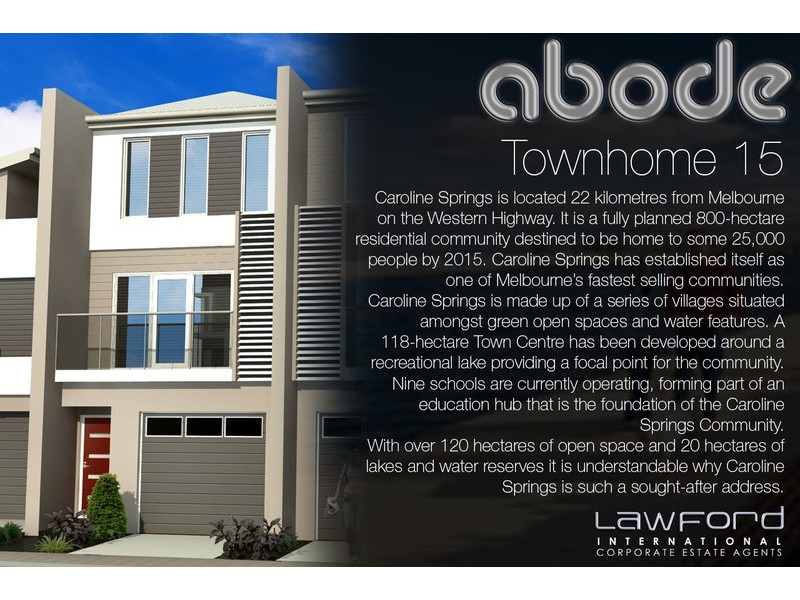 15/Lot 638 Lancefield Drive, Caroline Springs VIC 3023
