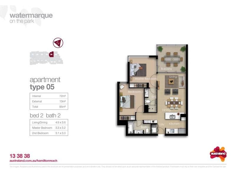 3305/310 MacArthur Ave, Hamilton QLD 4007