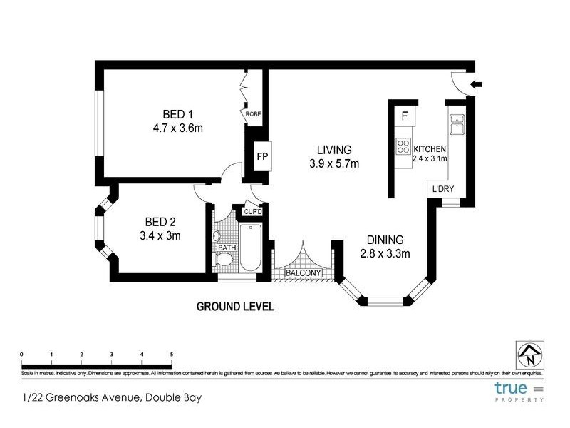1/22 Greenoaks Avenue, Double Bay NSW 2028