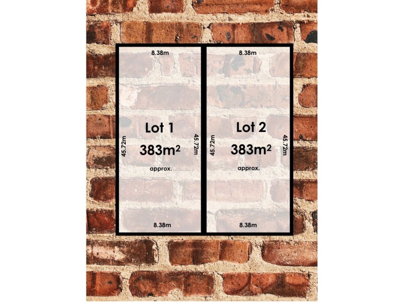 Lot Proposed Lots 1 & 2, 50 Orlando Avenue, Hampstead Gardens SA 5086