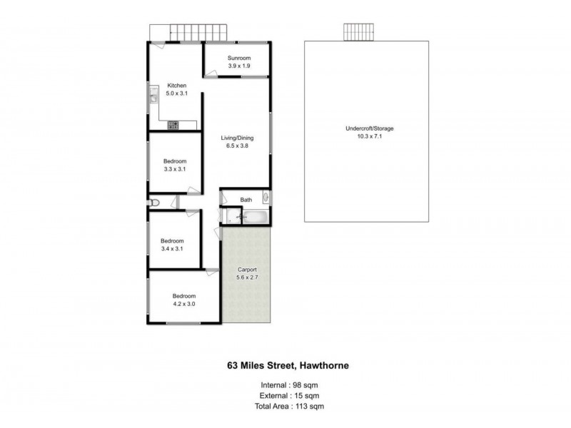 63 Miles Street, Hawthorne QLD 4171