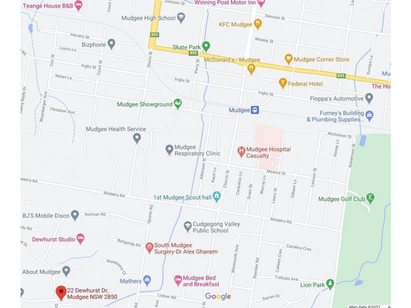 22 Dewhurst Drive, Mudgee NSW 2850