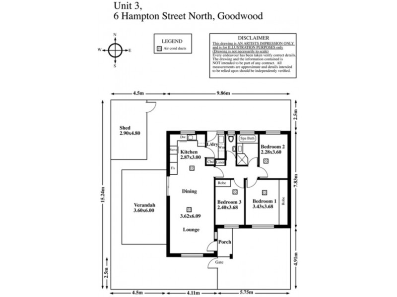 3/6 Hampton St North, Goodwood SA 5034