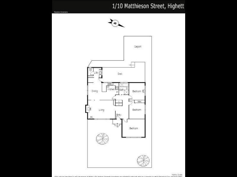 1/10 Matthieson Street, Highett VIC 3190 Floorplan