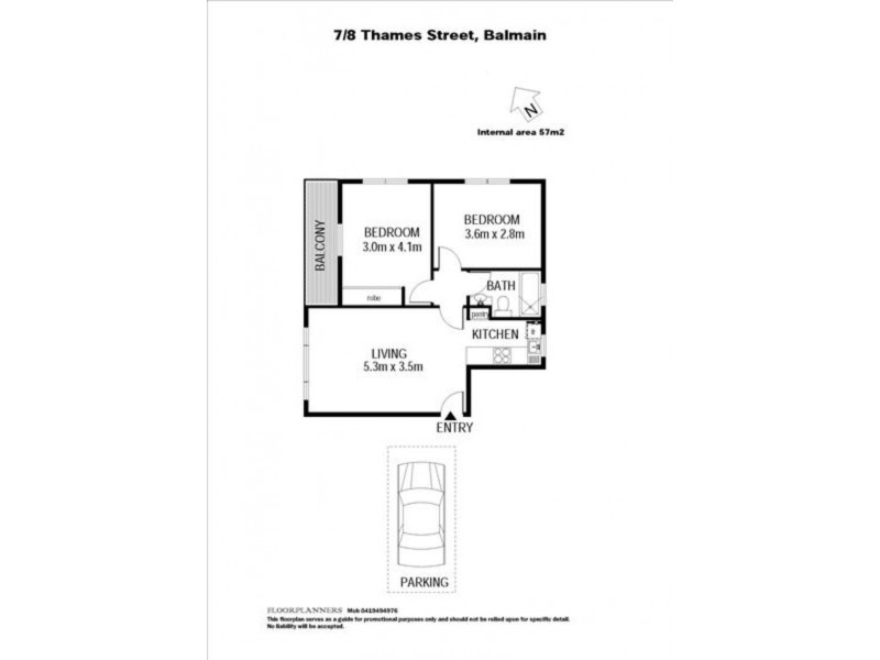 7/8 Thames Street, Balmain NSW 2041
