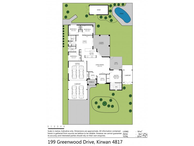 199 Greenwood Drive, Kirwan QLD 4817