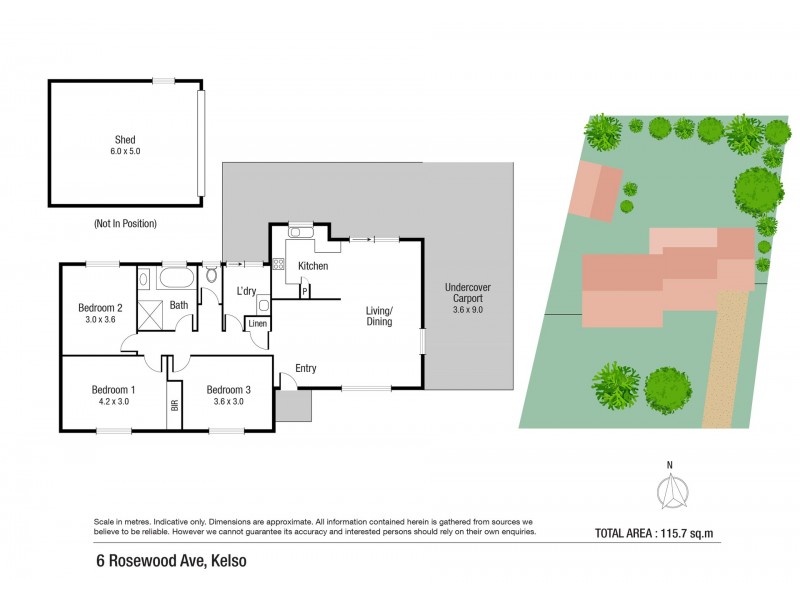 6 Rosewood Avenue, Kelso QLD 4815