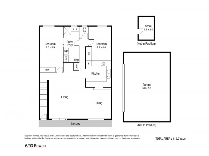 6/93 Bowen Road, Rosslea QLD 4812