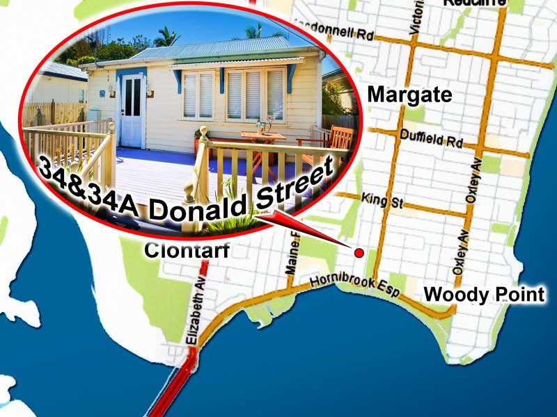 34 DONALD ST, Woody Point QLD 4019