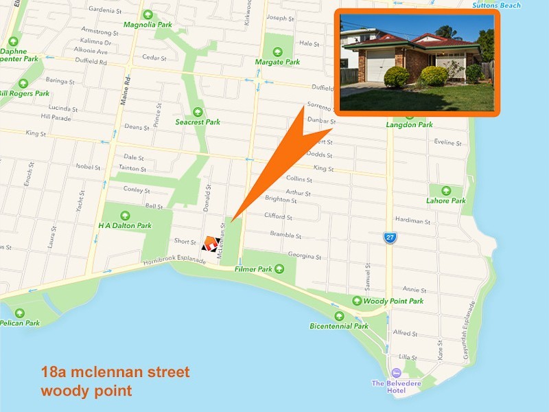 18A MCLENNAN ST, Woody Point QLD 4019