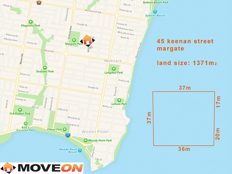 45 KEENAN SREET, Margate QLD 4019