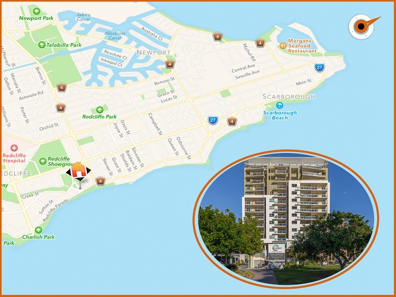 507/185 REDCLIFFE PDE, Redcliffe QLD 4020