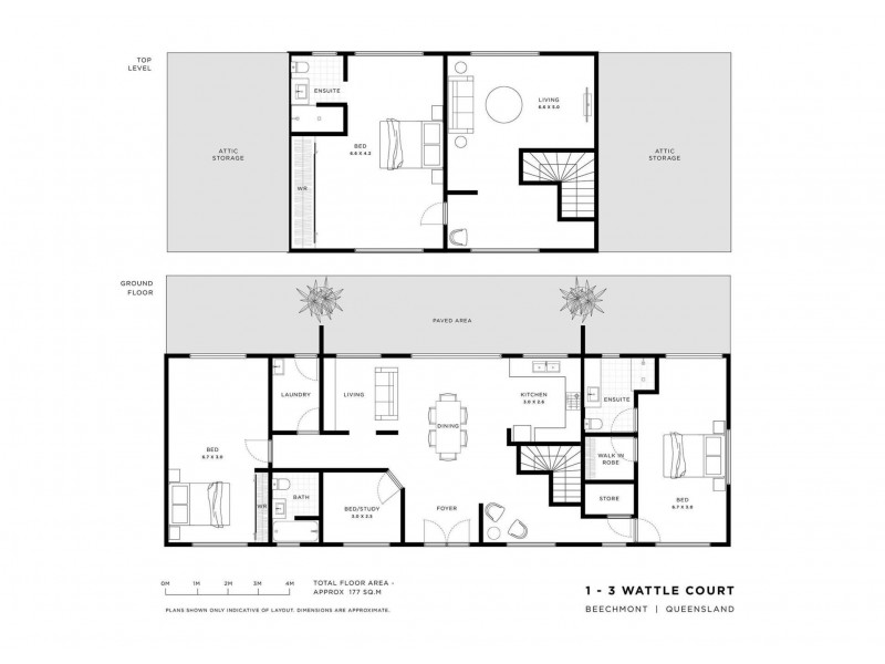 1-3 WATTLE COURT, Beechmont QLD 4211
