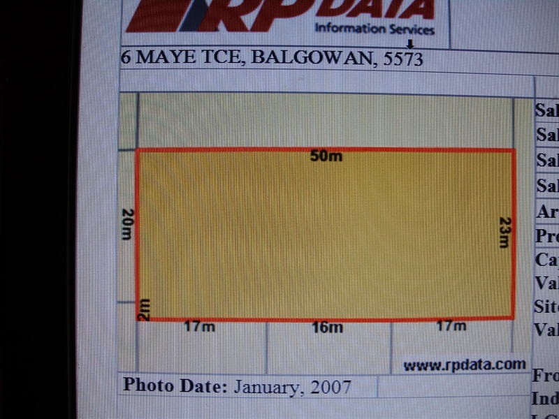 6 maye tce, Balgowan SA 5573