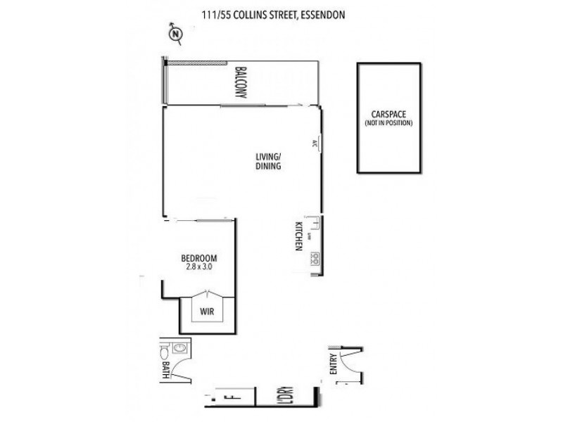 111/55 Collins Street, Essendon VIC 3040