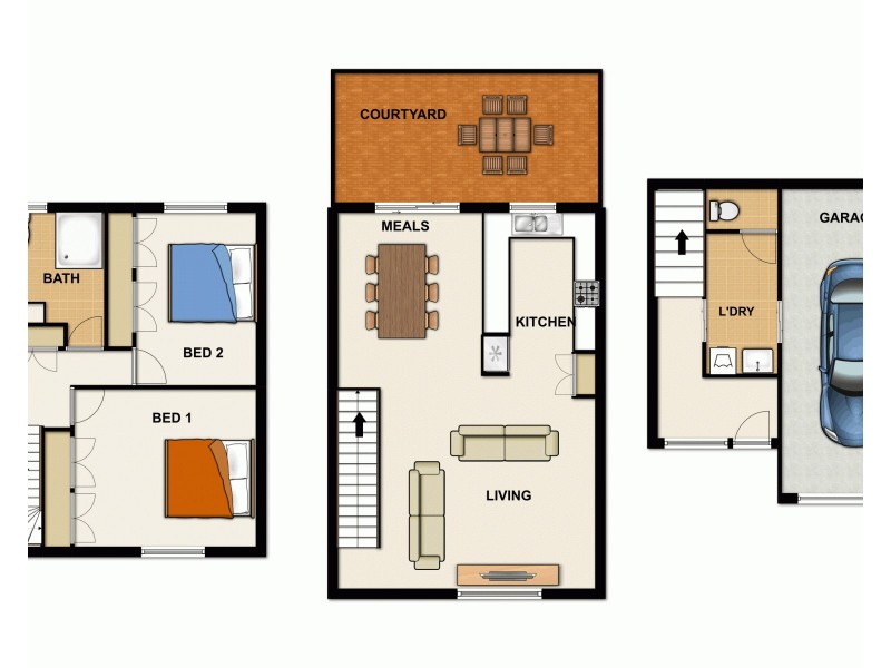 5/398 Chatswood Rd, Shailer Park QLD 4128 Floorplan