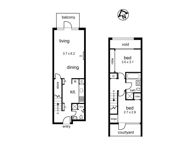 P07w/189 Powlett Street, East Melbourne VIC 3002 Floorplan