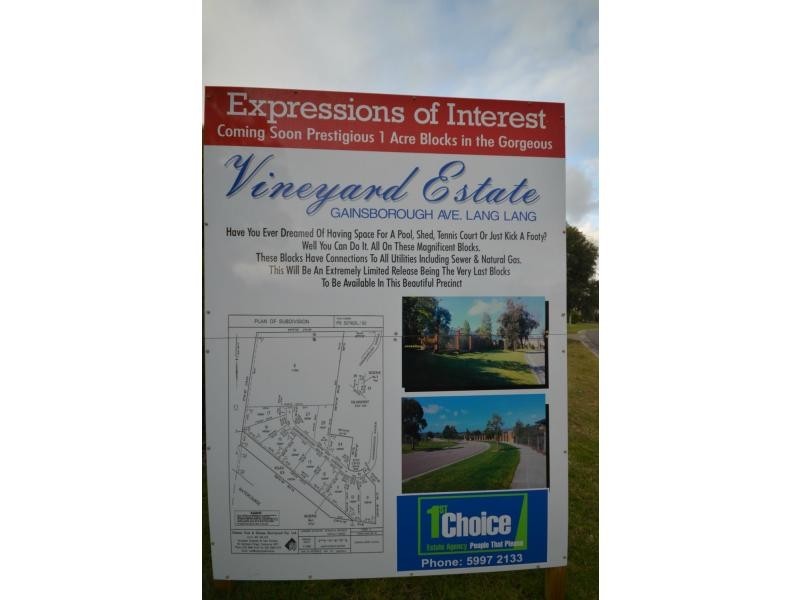 L9-29 Gainsborough Avenue, Vineyard Estate, Lang Lang VIC 3984
