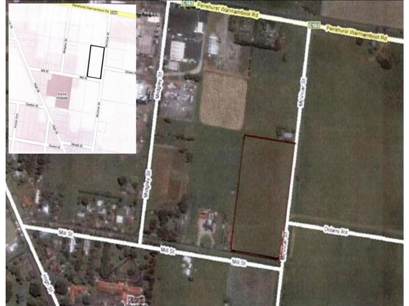 Cnr Mills & McVicar, Koroit VIC 3282