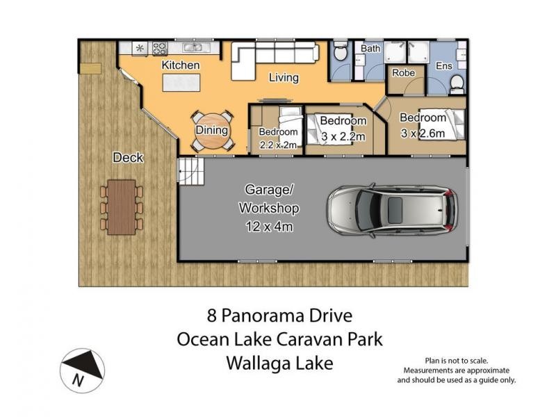 8 Panoramic Drive, Ocean Lake Caravan Park, Wallaga Lake NSW 2546
