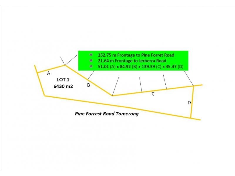 Lot 1-11 Pine Forrest Road, Tomerong NSW 2540