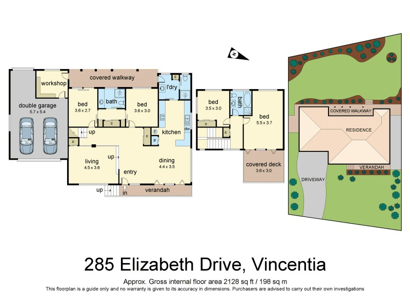 285 Elizabeth Dr, Vincentia NSW 2540 Floorplan