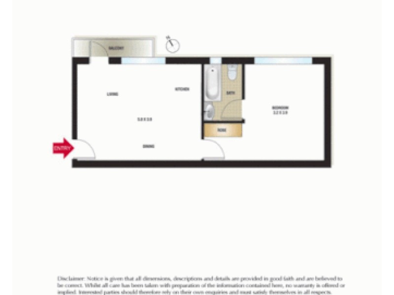 19/5a William Street, Randwick NSW 2031 Floorplan