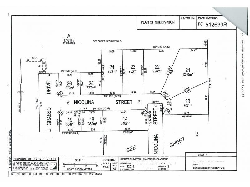 Lot 20 Nicolina Street, Cobram VIC 3644