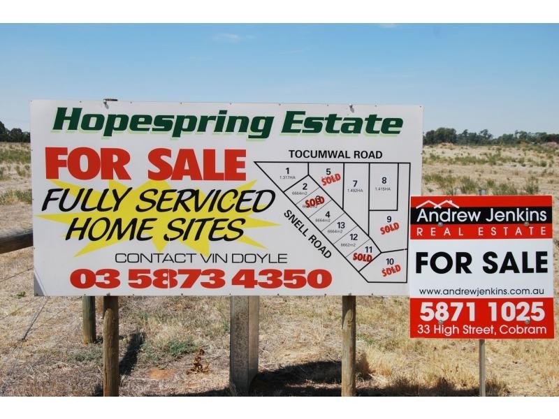 00 Snell Road , Hopespring Estate, Barooga VIC 3644