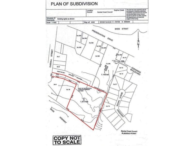 PL1 Overall Street, Sulphur Creek TAS 7316
