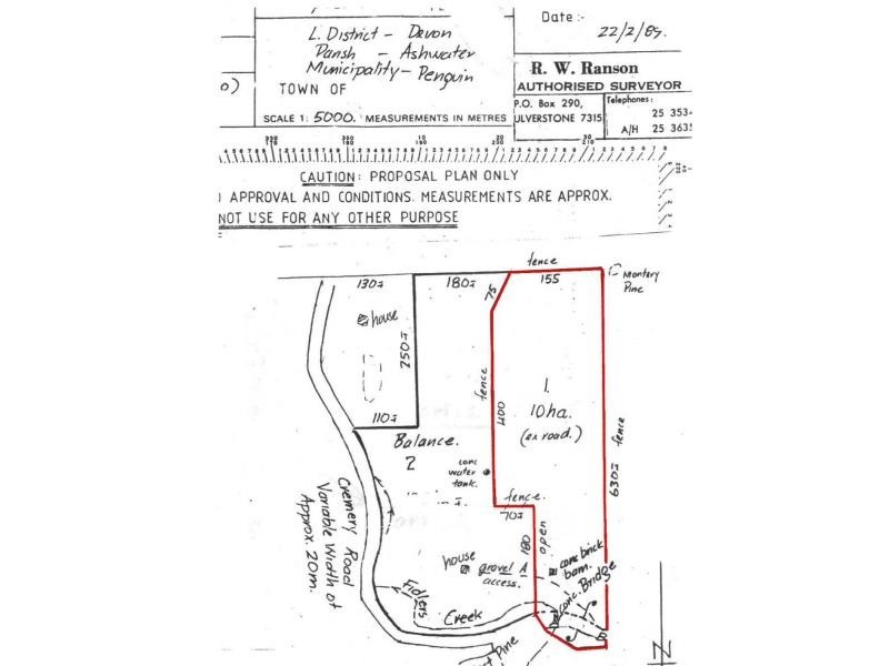 341 Creamery Road, Penguin TAS 7316