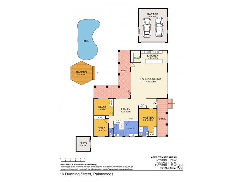 16 Dunning St, Palmwoods QLD 4555 Floorplan